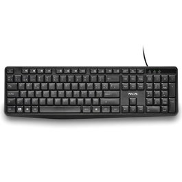 NGS Funky V4 Teclado Multimedia USB Negro Español